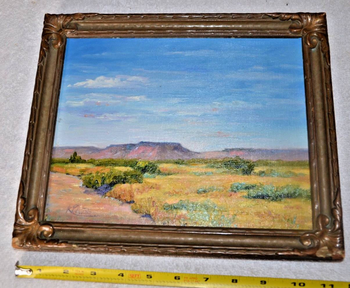 Kendra Page \'Offroad in AZ\' oil 11.5\ Kendra Page \'Offroad in AZ\' oil 11.5\