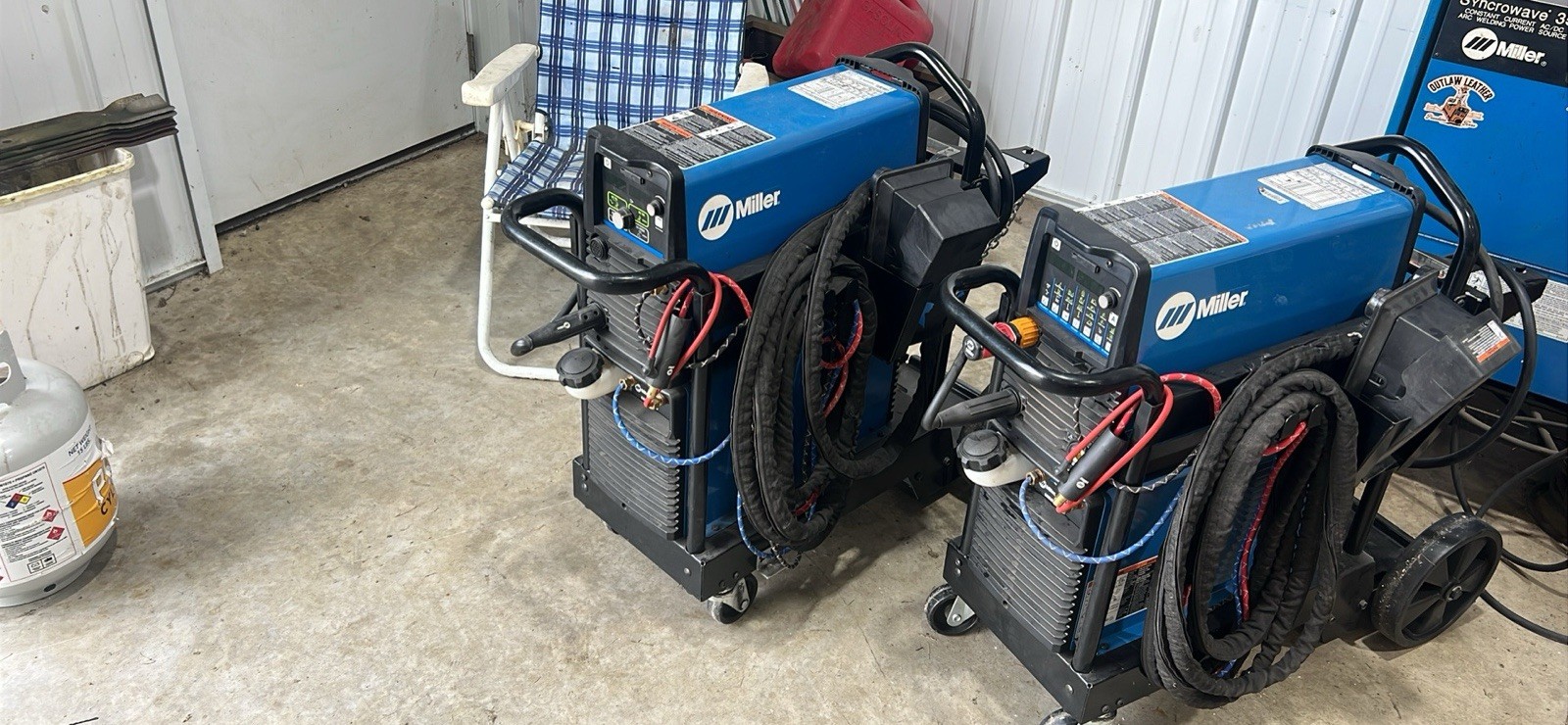 Miller dynasty 210 tig runner package 