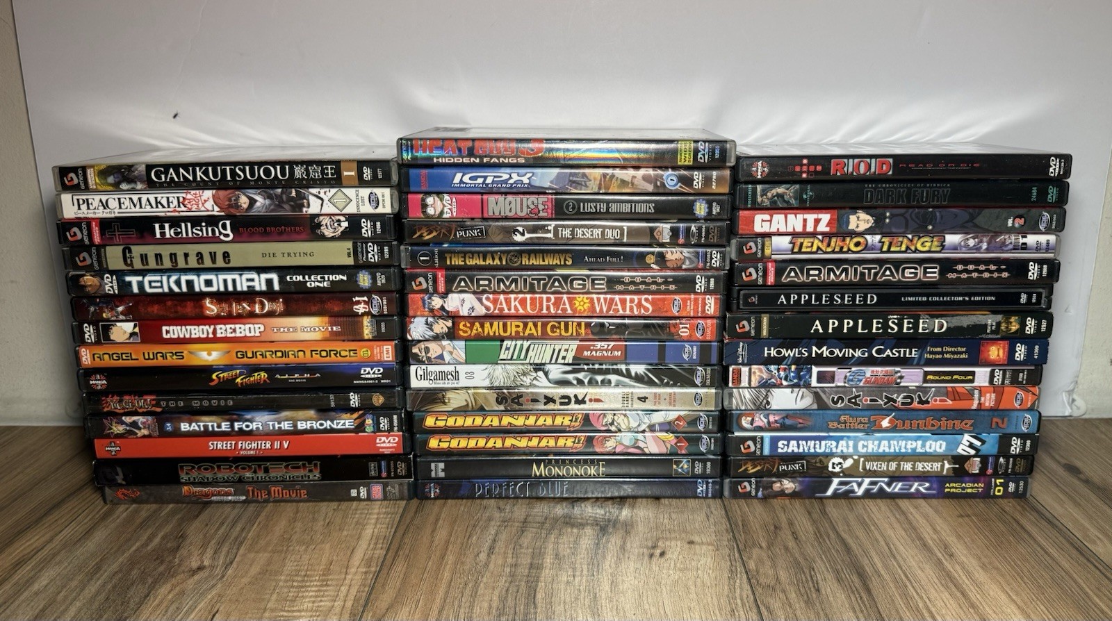 Huge Collection Lot 43 Vintage Anime DVDs Early 2000s 90s Y2K
