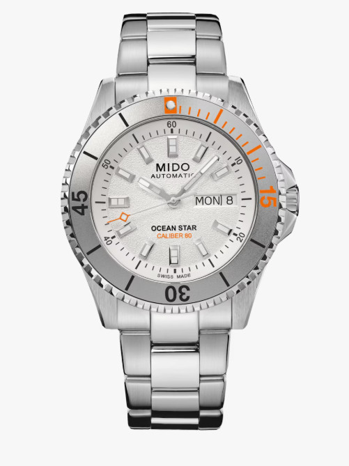 Mido Ocean Star 200 Silver Dial Rotating Bezel Men Watch M0269301103100 Mido Ocean Star 200 Silver Dial Rotating Bezel Men Watch M0269301103100