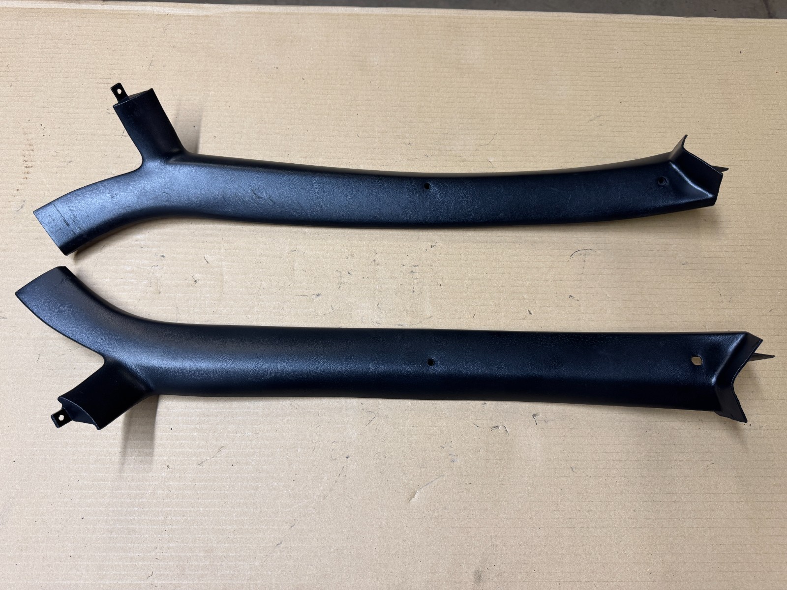 87-90-93 Ford Mustang Black Pillar Pods Trim Windshield Headliner Factory OEM GT