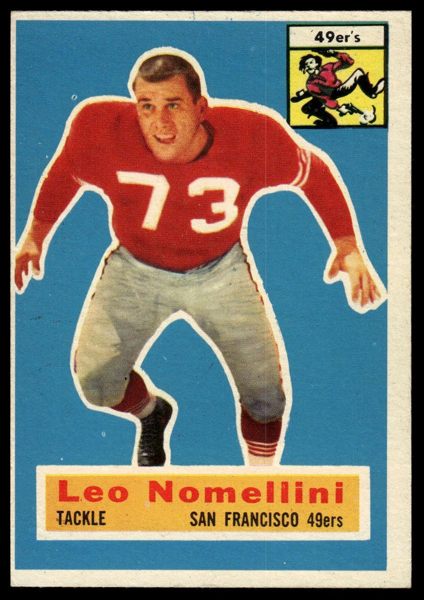 1956 Topps #74 Leo Nomellini 1956 Topps #74 Leo Nomellini