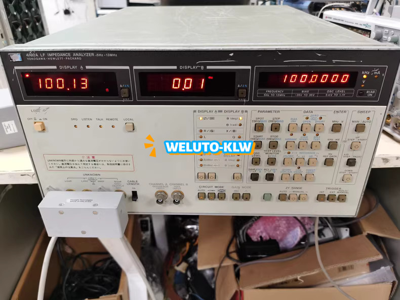 1PCS Agilent HP 4192A 5 Hz - 13 MHz LF Impedance Analyzer Expedited Shipping 1PCS Agilent HP 4192A 5 Hz - 13 MHz LF Impedance Analyzer Expedited Shipping