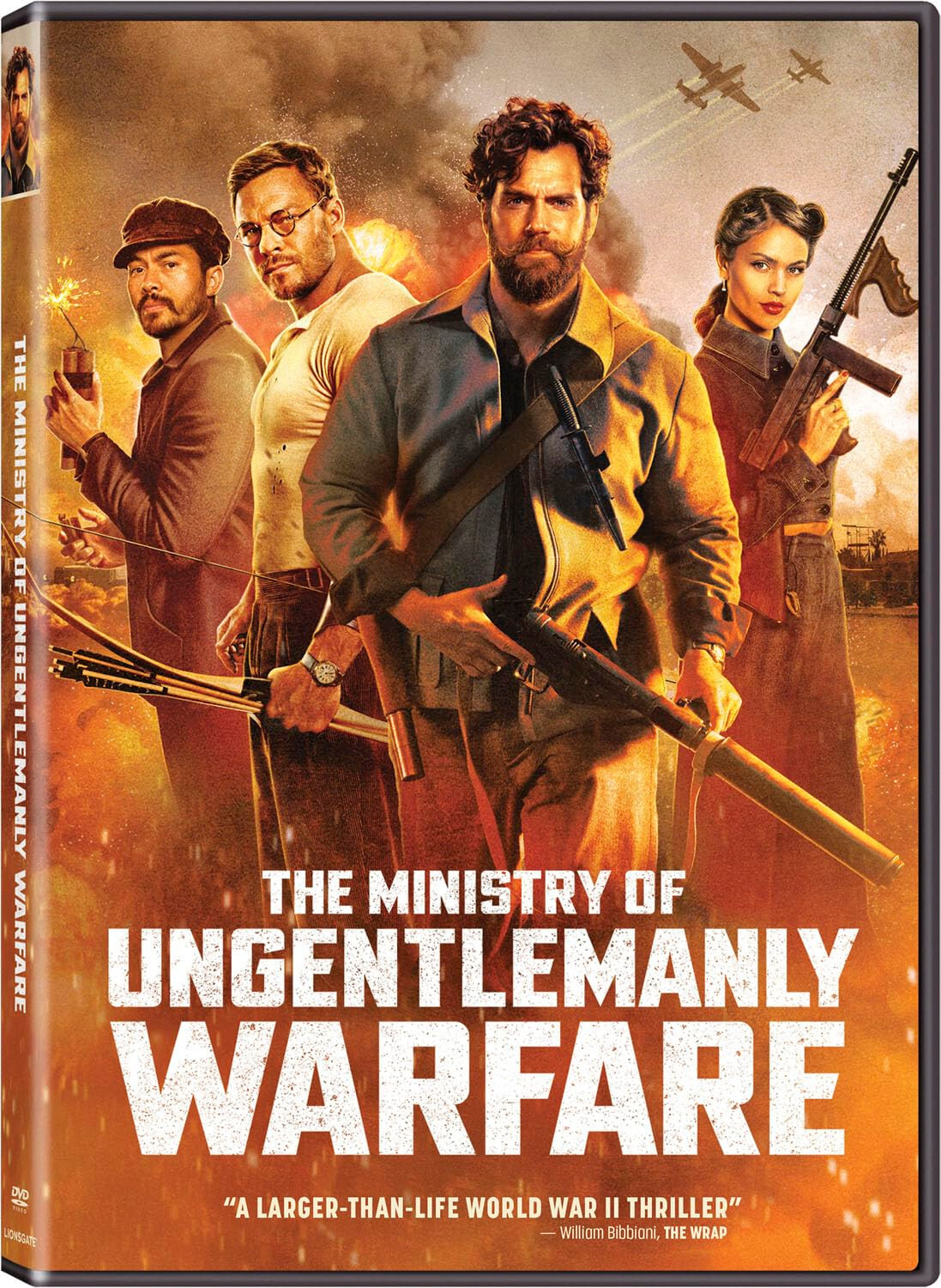 The Ministry of Ungentlemanly Warfare (DVD, 2024) Brand New Sealed