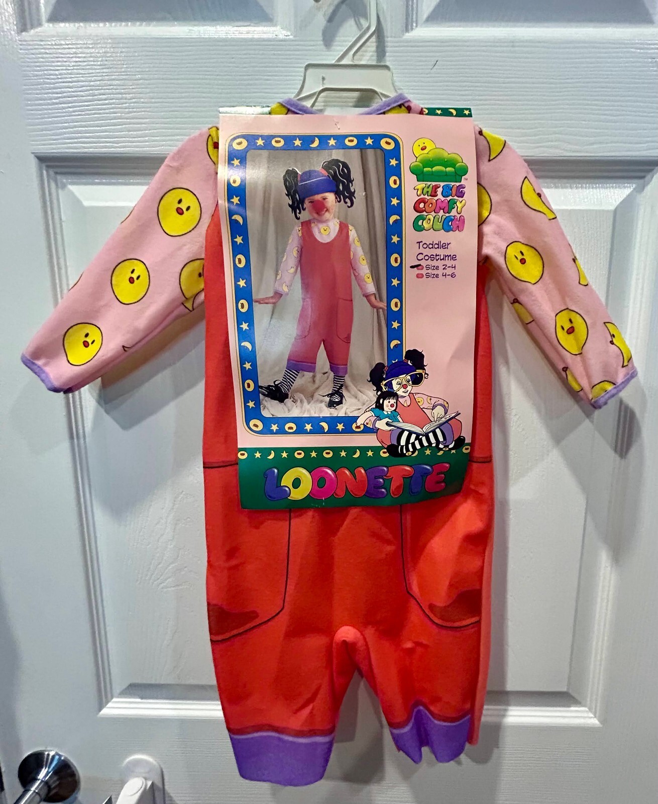 RARE 1997 Big Comfy Couch Loonette Vintage Halloween Costume Toddler Size 2-4