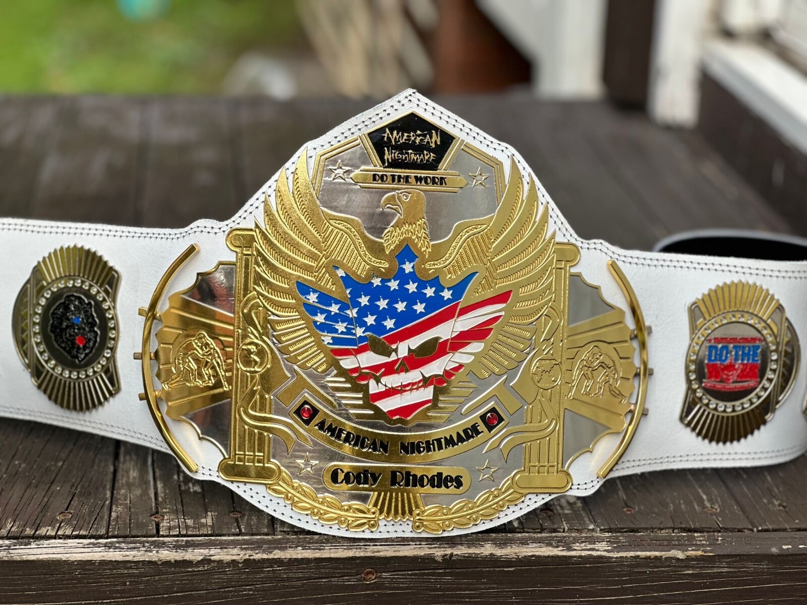 New Cody Rhodes American Nightmare World Wrestling Championship Heavyweight Belt