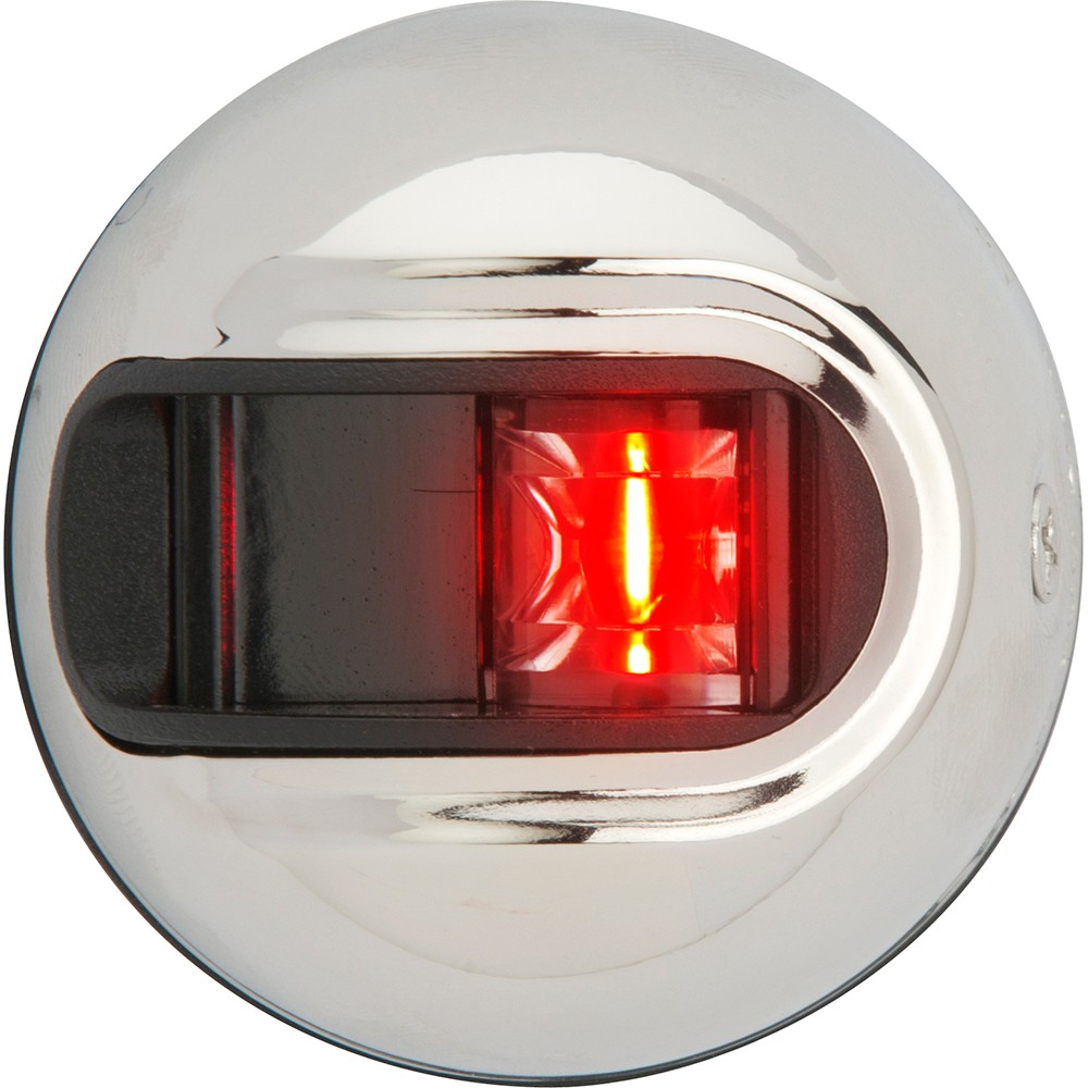 Attwood LightArmor Vertical Surface Mount Navigation Light - Port (red) -
