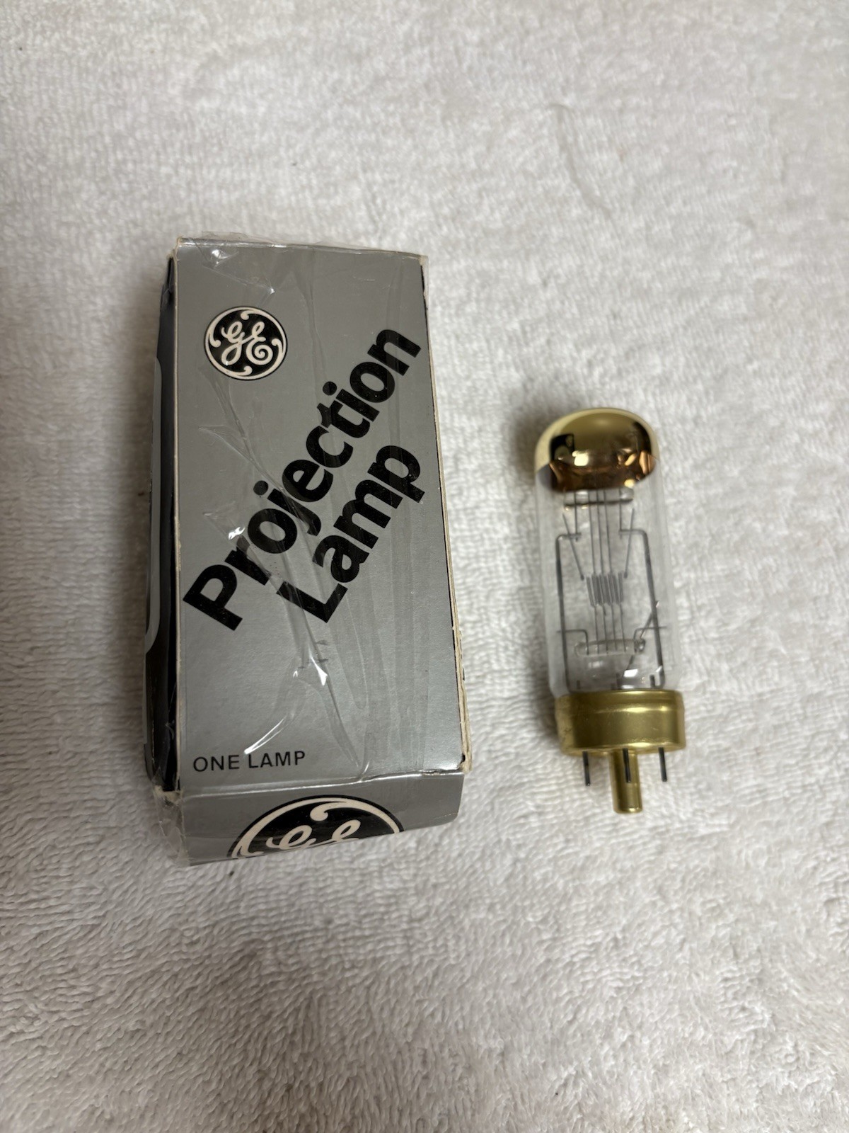 VINTAGE GE 🔥 DAT/DAK 400W 120V Projection Projector Lamp Bulb New Old Stock