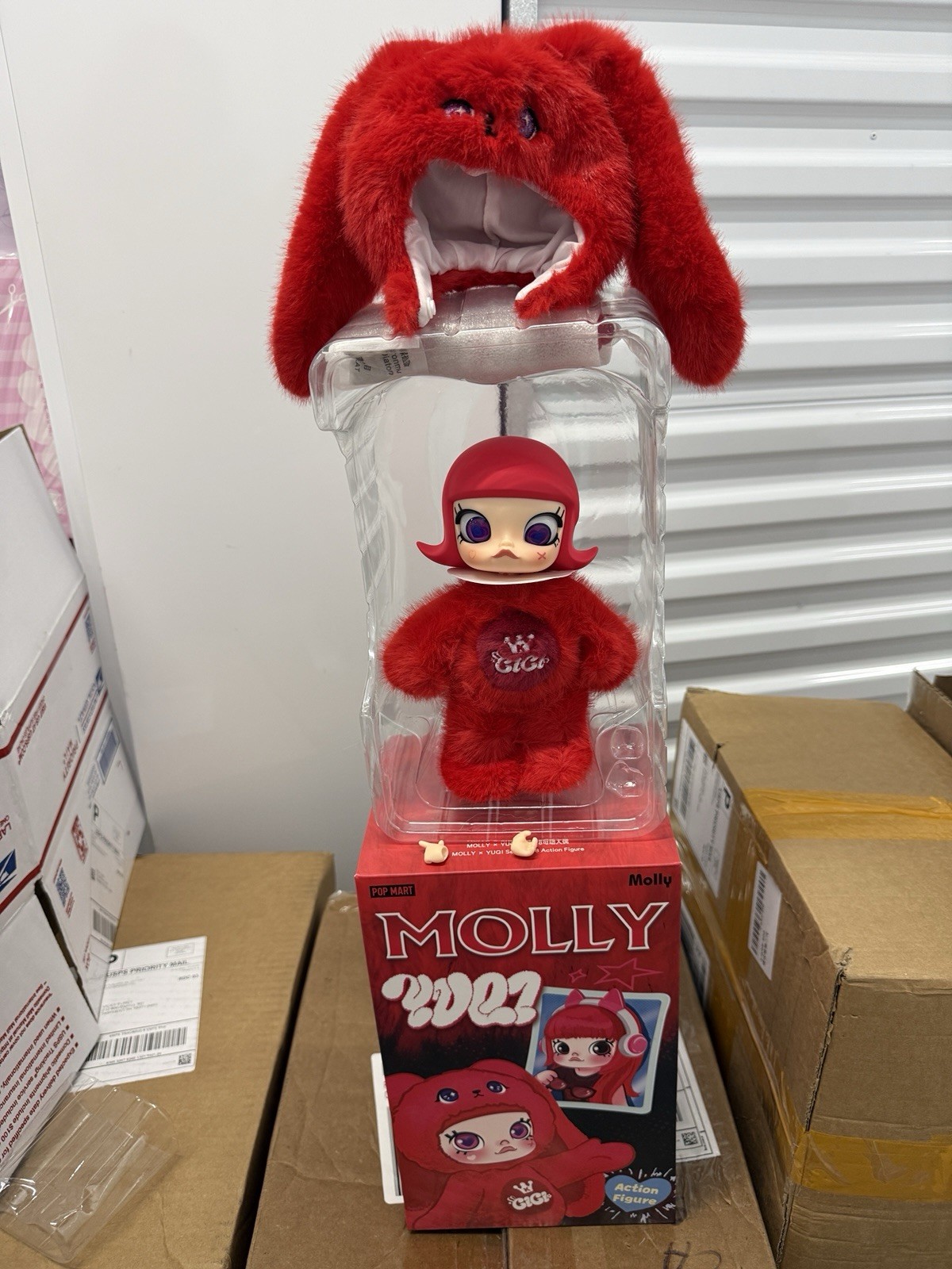 Authentic Molly X Yuqi  Series 1/8 Action Figure Toy Gift Hot