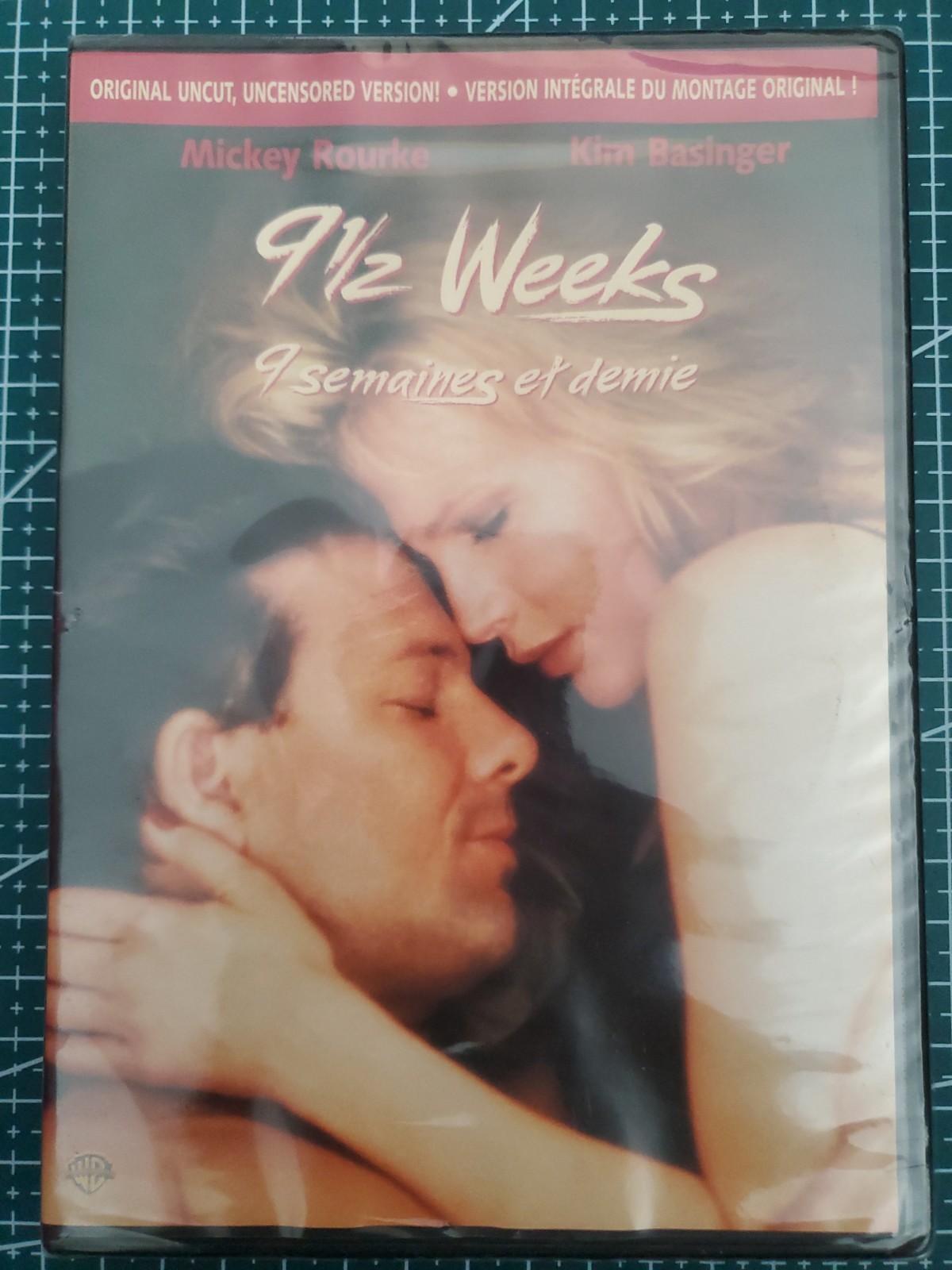 9 1/2 Weeks SEALED DVD Original Uncut Uncensored Mickey Rourke Kim Bassinger