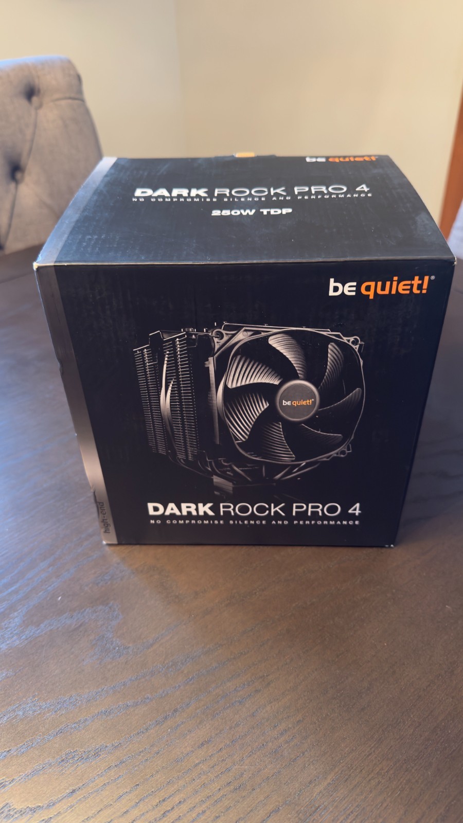 be quiet BK022 Dark Rock Pro 4 CPU Air Cooler 250W TDP - Open Box, Never Used