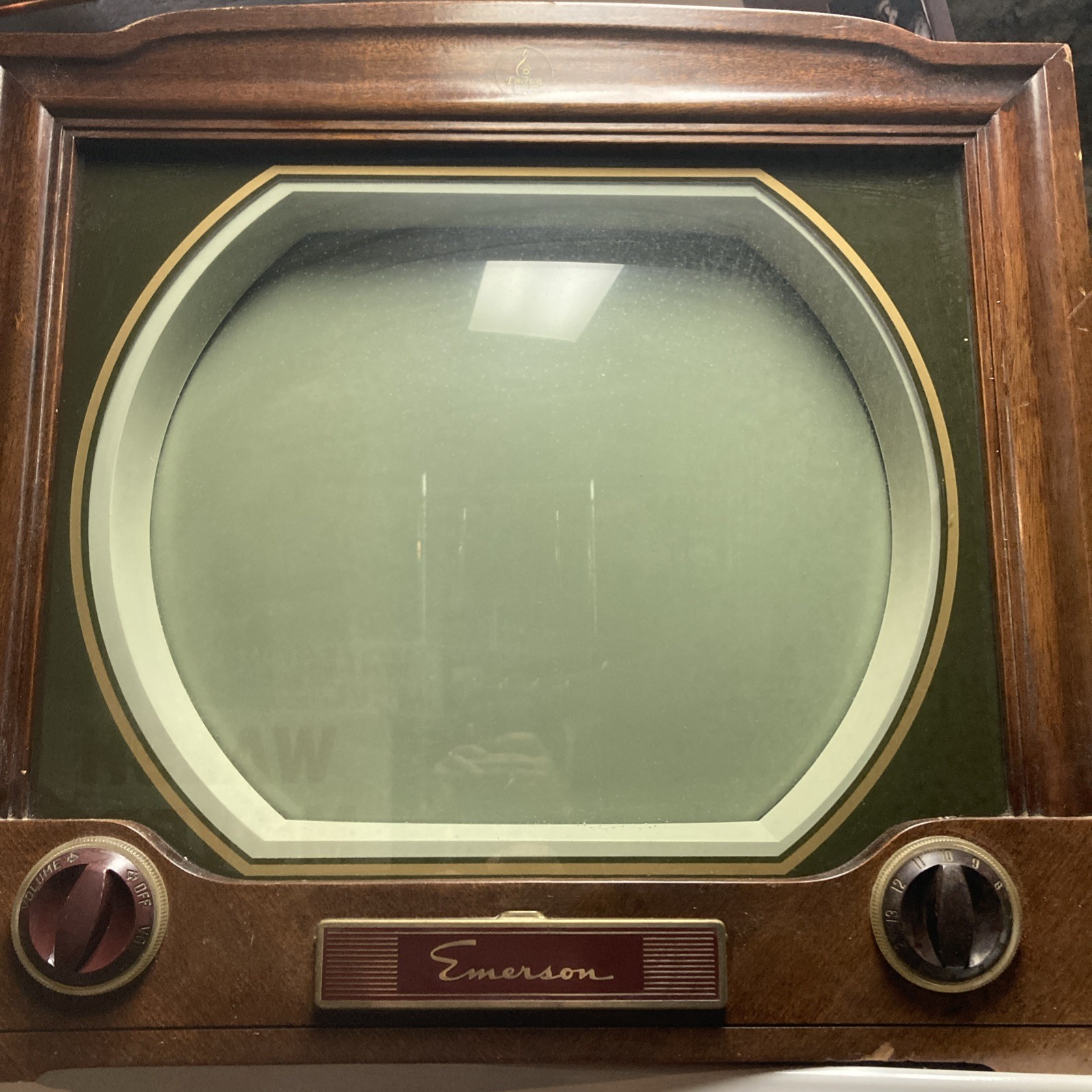*Rare* VTG 1950s Emerson Mod. 661 Series B Black & White Television TV Art Deco *Rare* VTG 1950s Emerson Mod. 661 Series B Black & White Television TV Art Deco
