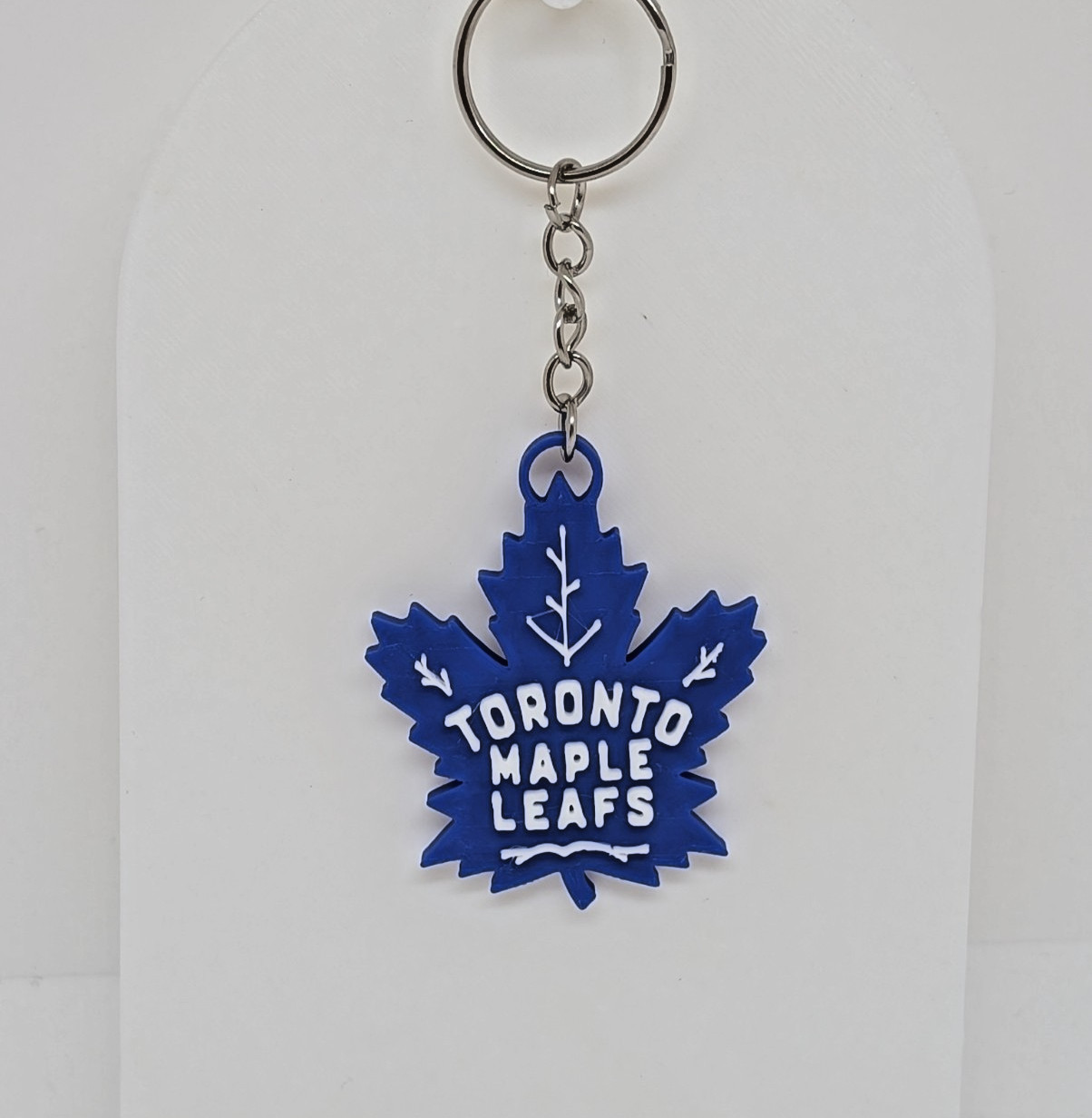NHL Toronto Maple Leafs Keychain - 2x2 inches NHL Toronto Maple Leafs Keychain - 2x2 inches