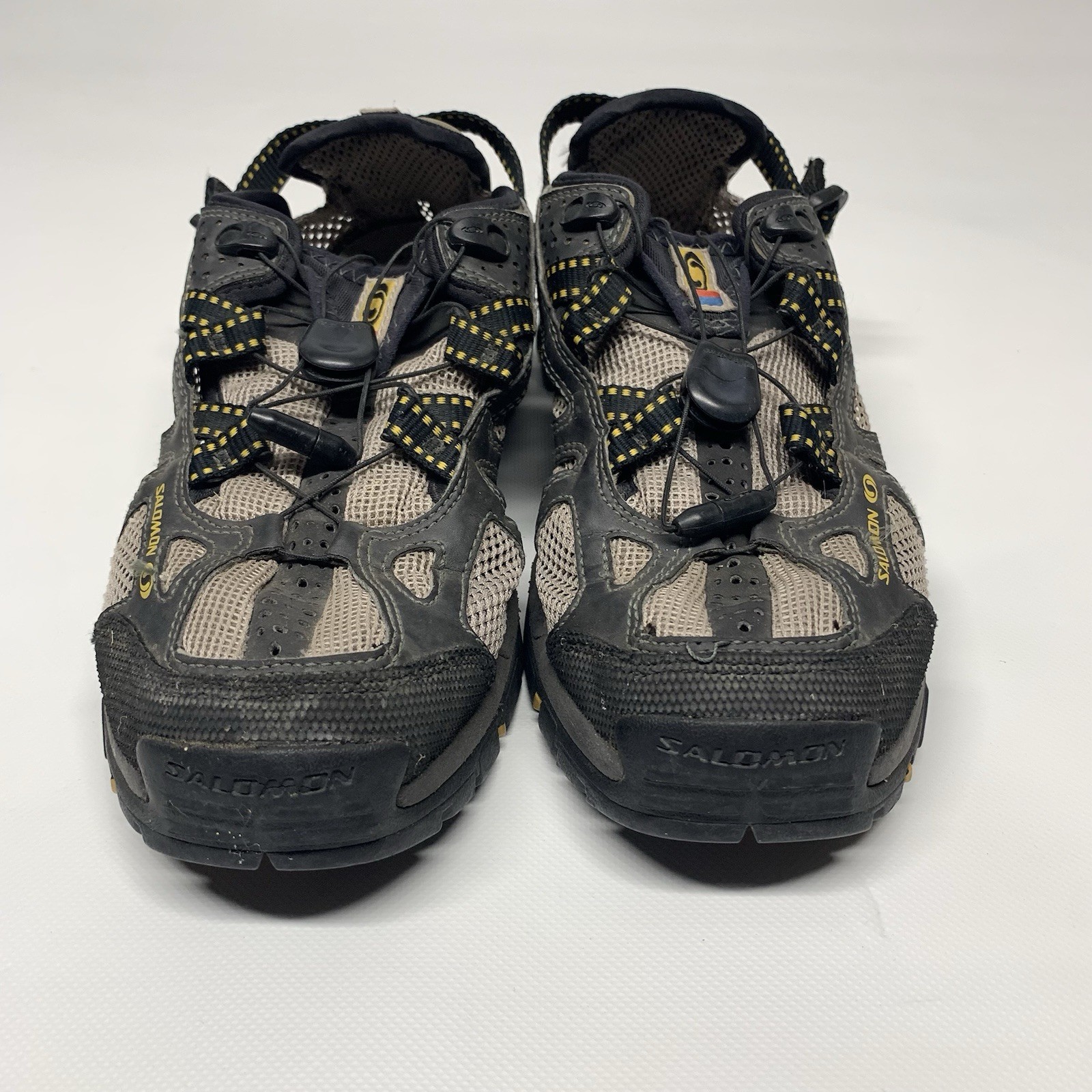 Salomon Techamphibian Men\'s Size 9 Black Beige 2004
