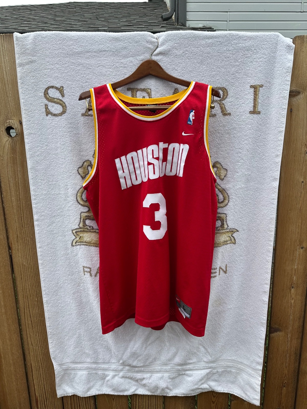 NBA NIKE Houston Rockets Steve Francis Jersey VTG LARGE NBA NIKE Houston Rockets Steve Francis Jersey VTG LARGE