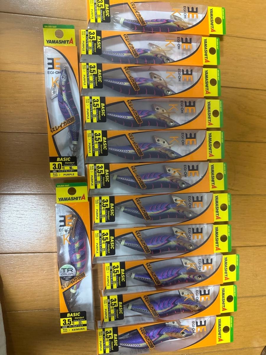 Yamashita Egi-OH K 3.5 3.0 Squid Jigs Fishing Lures 2pc Set