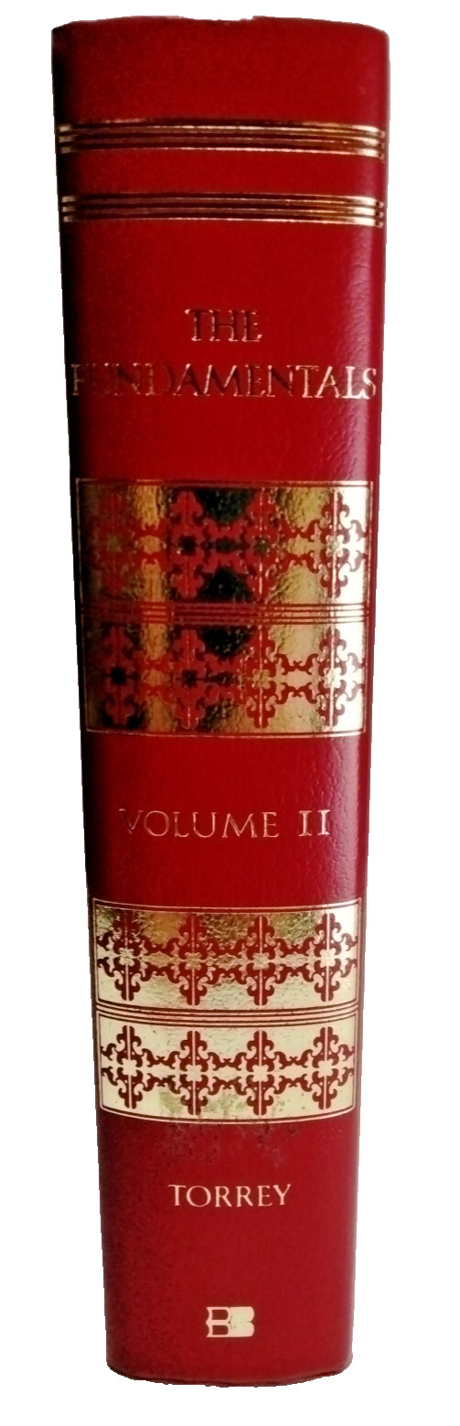 The Fundamentals Volume 2 Hardcover Book A Testimony To The Truth RA Torrey