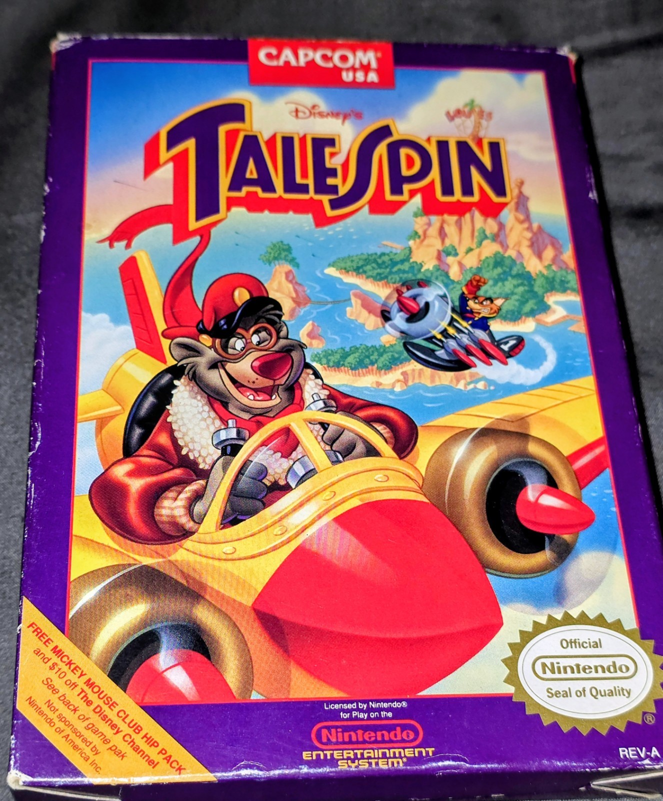 Boxed Tale Spin Nintendo Nes Game. Tested And Works. CIB. EXCELLENT. Boxed Tale Spin Nintendo Nes Game. Tested And Works. CIB. EXCELLENT.