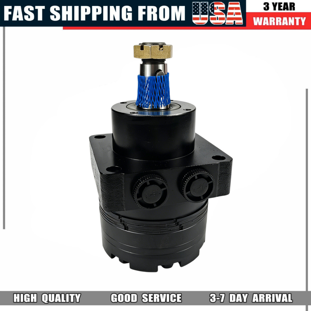 TL0195LS080AARE Hydraulic Motor For Ditch Witch C14 C16 C12X C16X C24X