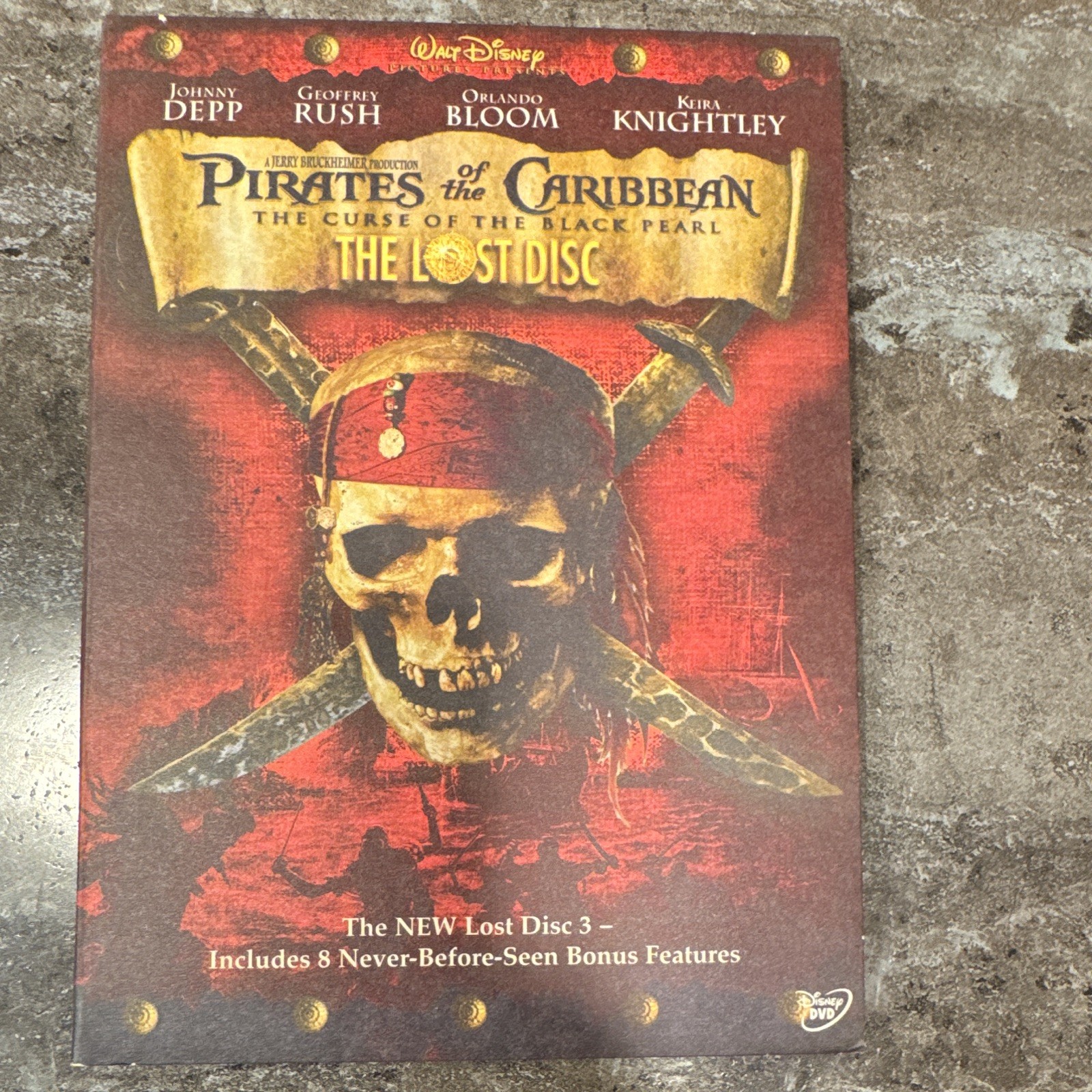 Pirates of the Caribbean: The Curse of the Black Pearl The Lost Disc
