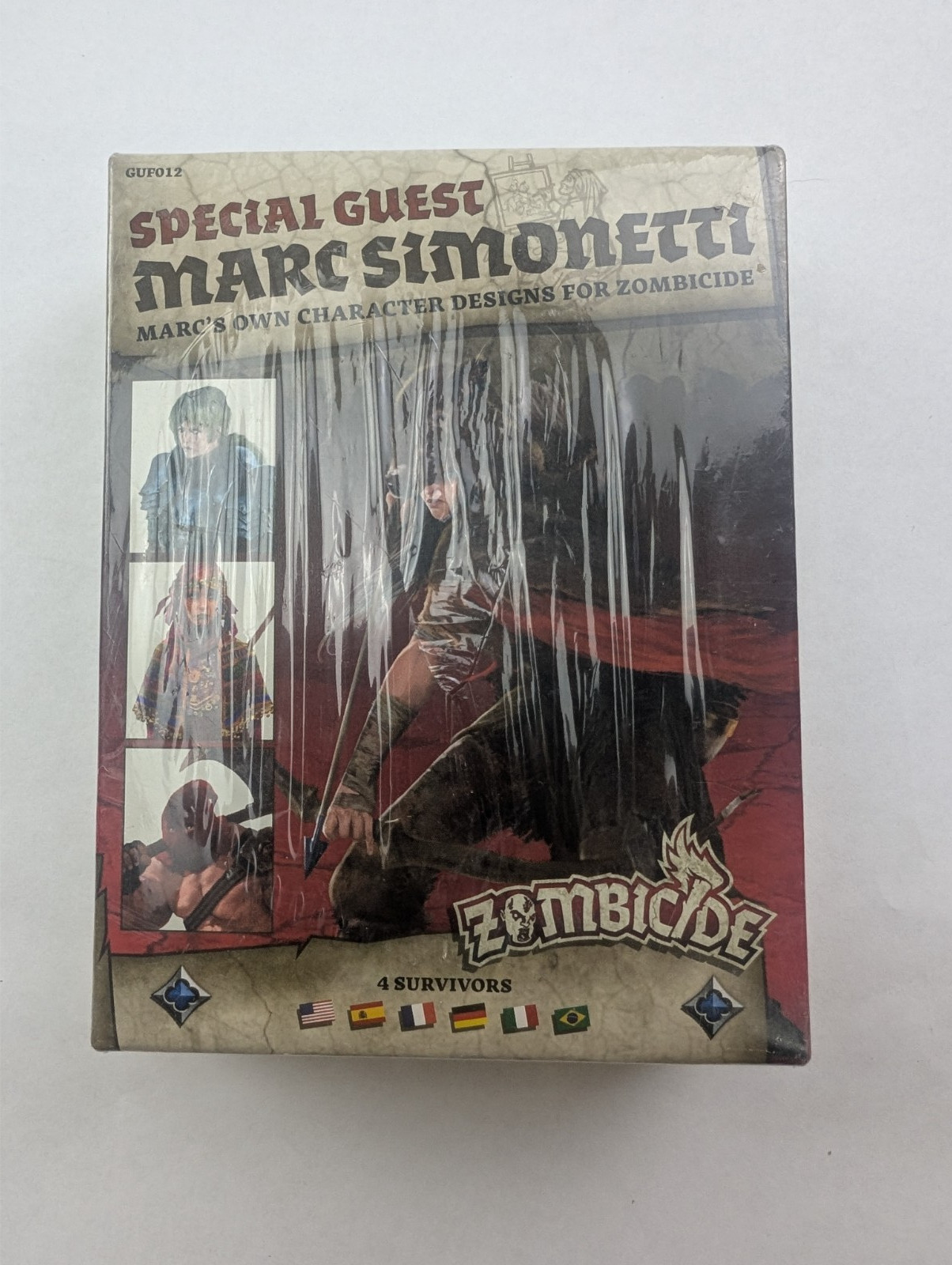 Zombicide Special Guest Marc Simonetti GUF012 CMON Kickstarter - New Sealed Zombicide Special Guest Marc Simonetti GUF012 CMON Kickstarter - New Sealed