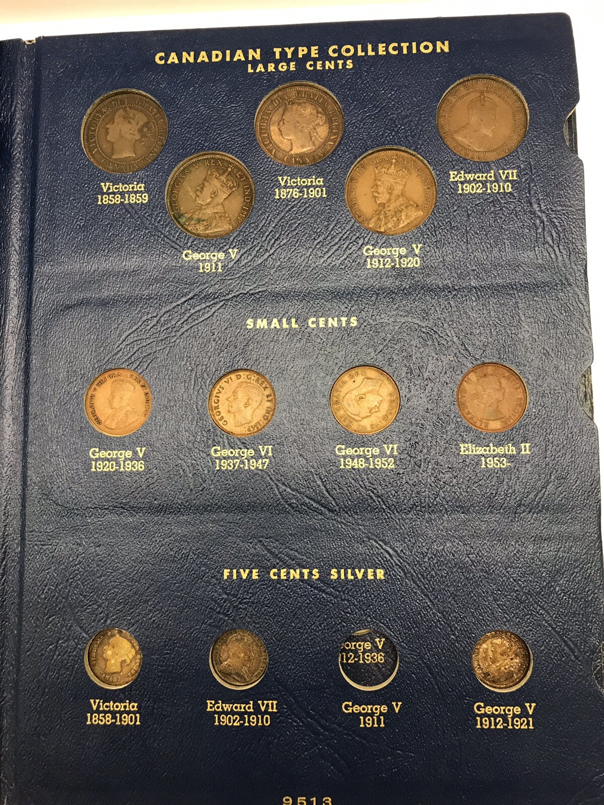 1859-1963 Canadian Coin Collection/44 Coins