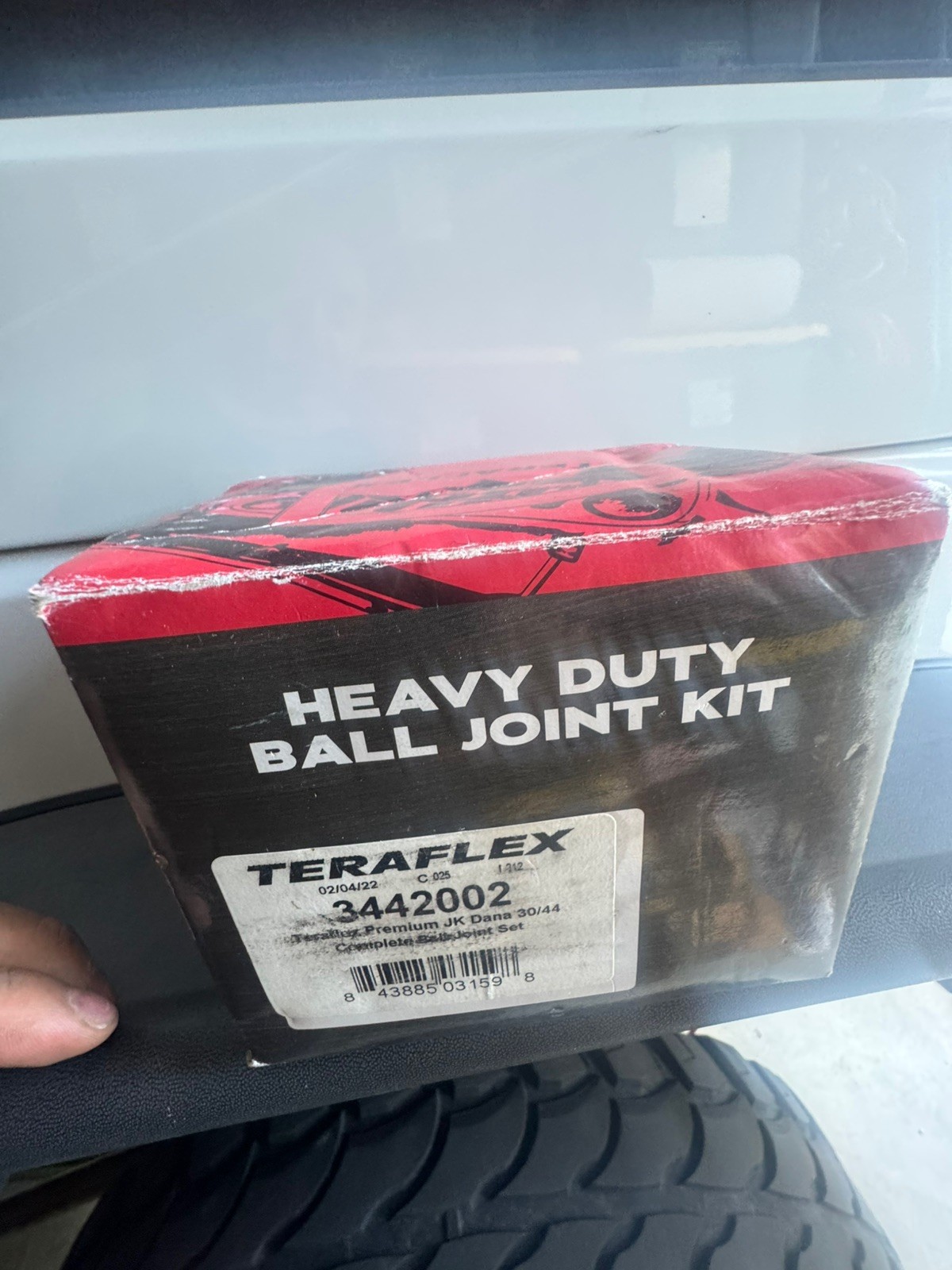 Teraflex Upper & Lower Dana 30 44 HD Ball Joint Kit for 07-18 Jeep Wrangler JK