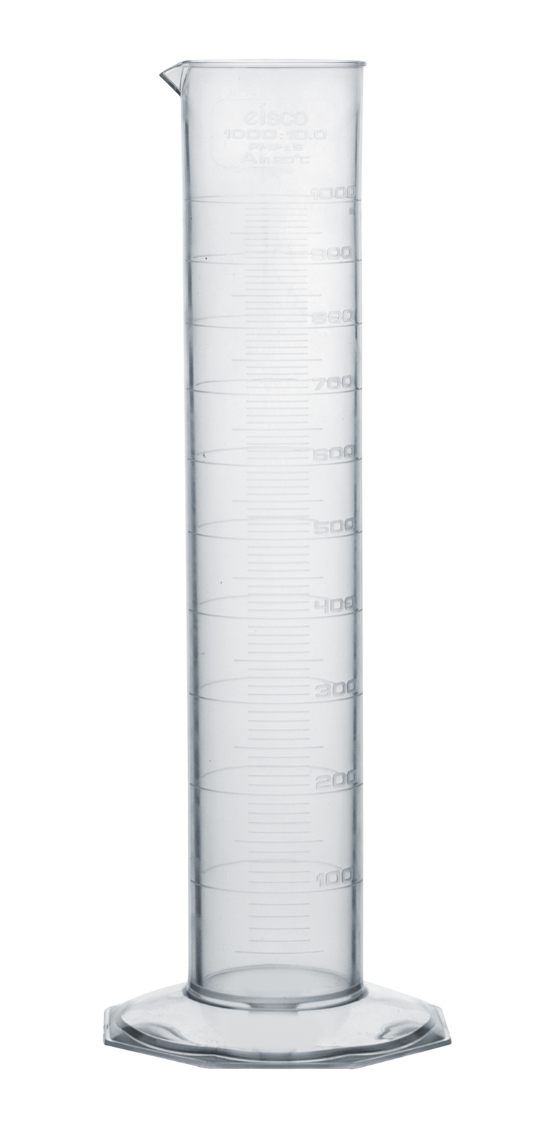 Measuring Cylinder, 1000ml - Class A - TPX - Eisco Labs