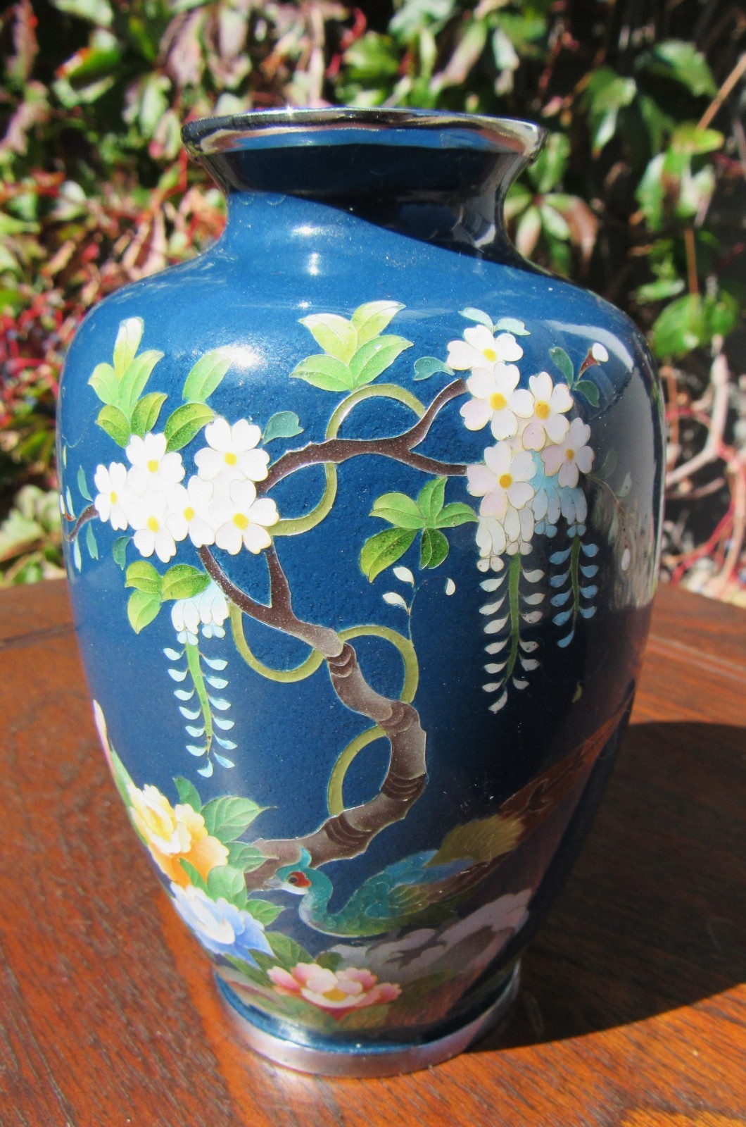 Fine Antique Meiji Era Made In Japanese Cloisonne Enamel 5 1/4\