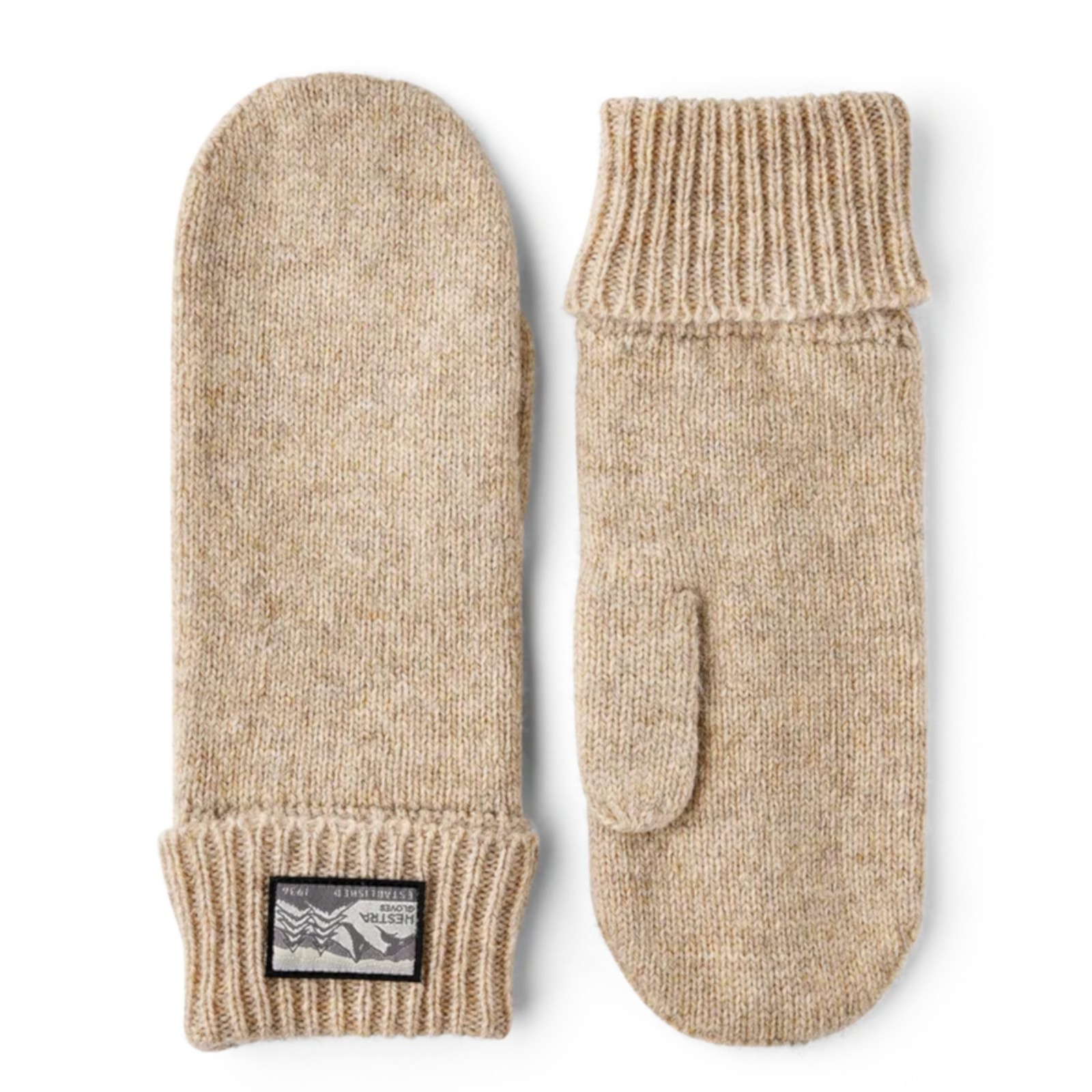NEW Size 9 Hestra Raggwool Mittens (Beige)