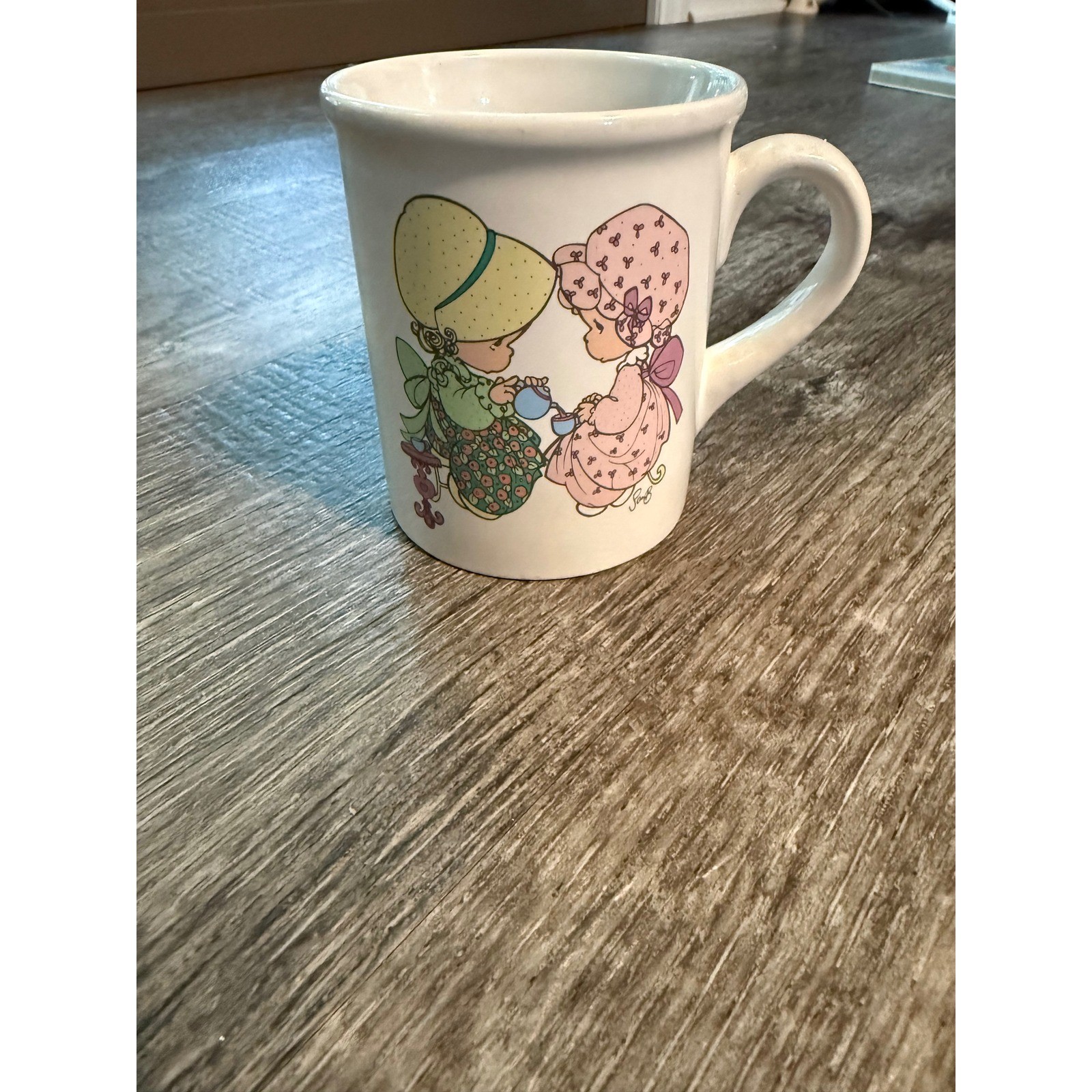 Vintage Precious Moments Mug Friendship Hits The Spot Enesco 1994 Ceramic Tea