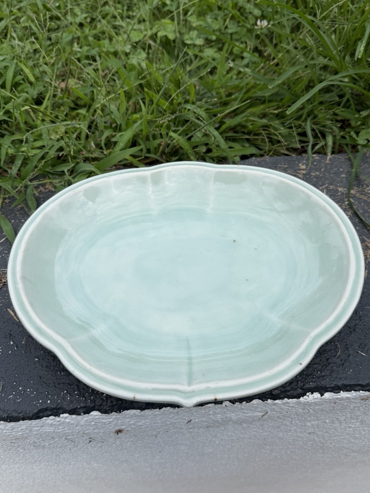 Wonderful Antique Porcelain Plate 