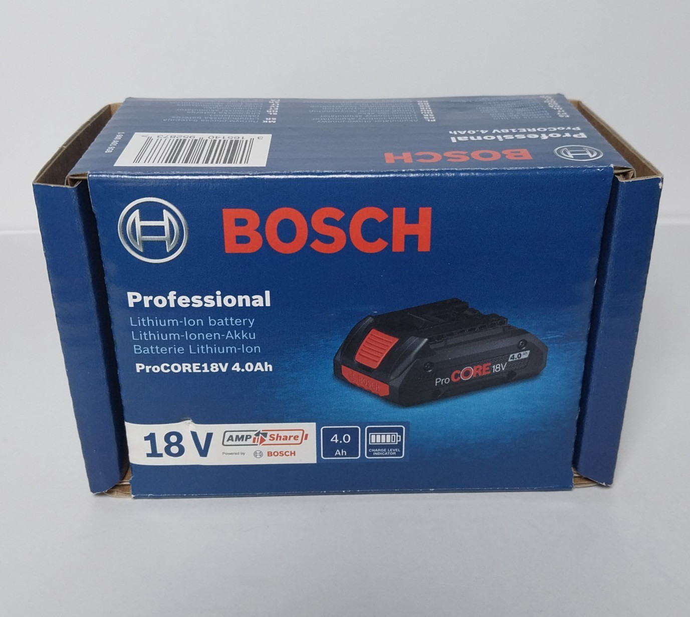 Bosch ProCORE 18V 4.0Ah Li-Ion Battery Pack AMPShare  New Open Box