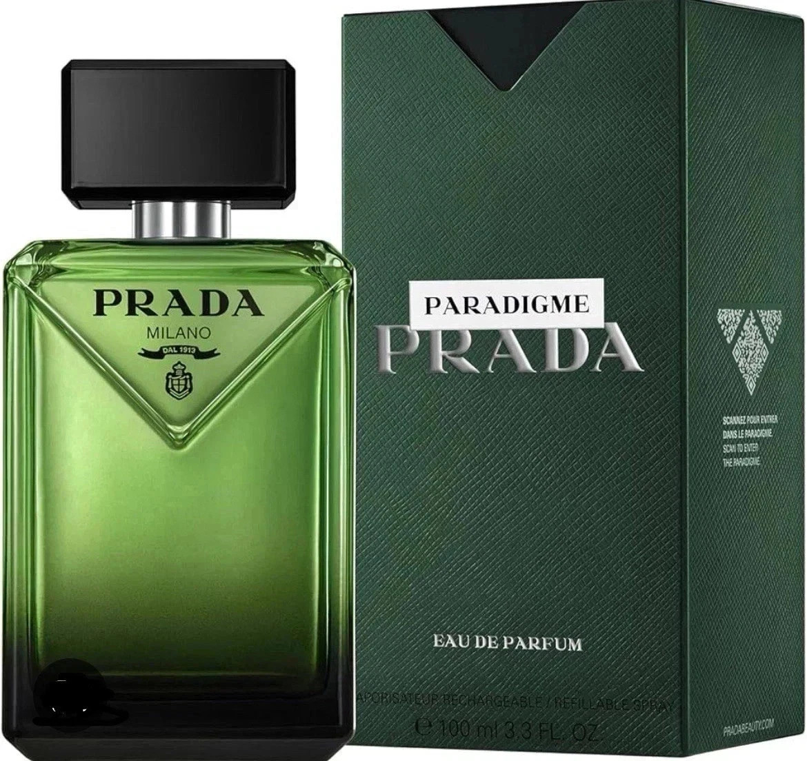 Prada Paradigme 3.3 Oz / 100mL Eau de Parfum Men New in BOx