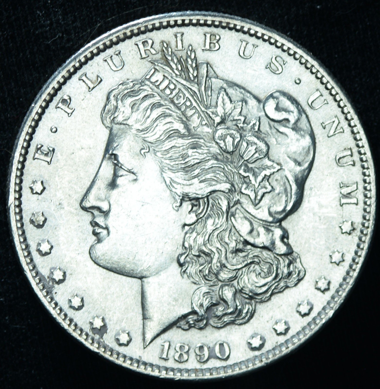 1890-S Morgan Silver Dollar BU Brilliant Uncirculated Great Luster ~ 26071