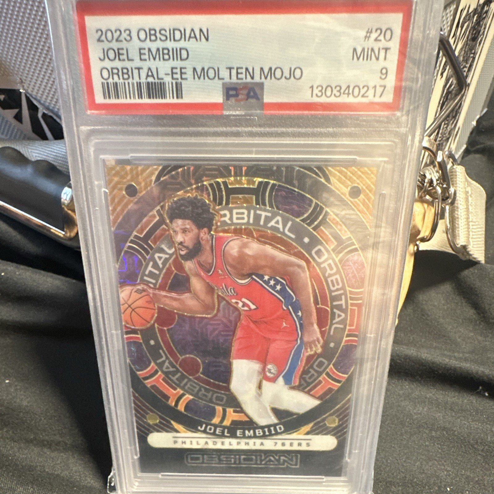 2023-24 Obsidian Orbital Joel Embiid Electric Etch Molten Mojo/10 2023-24 Obsidian Orbital Joel Embiid Electric Etch Molten Mojo/10