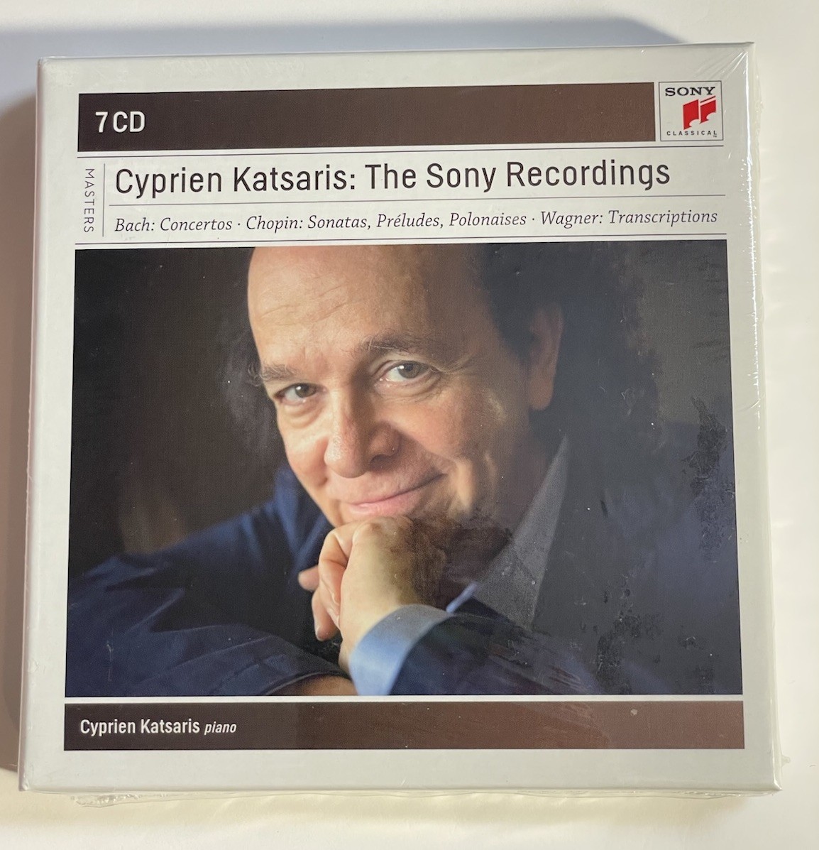 Cyprien Katsaris The Sony Recordings 7 Cd Cd’s SEALED Bach Concertos Chopin
