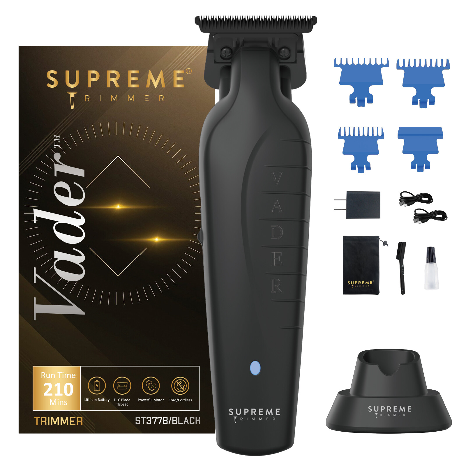 Supreme Trimmer ST3778 VADER Beard & Hair Trimmer - Factory Recertified