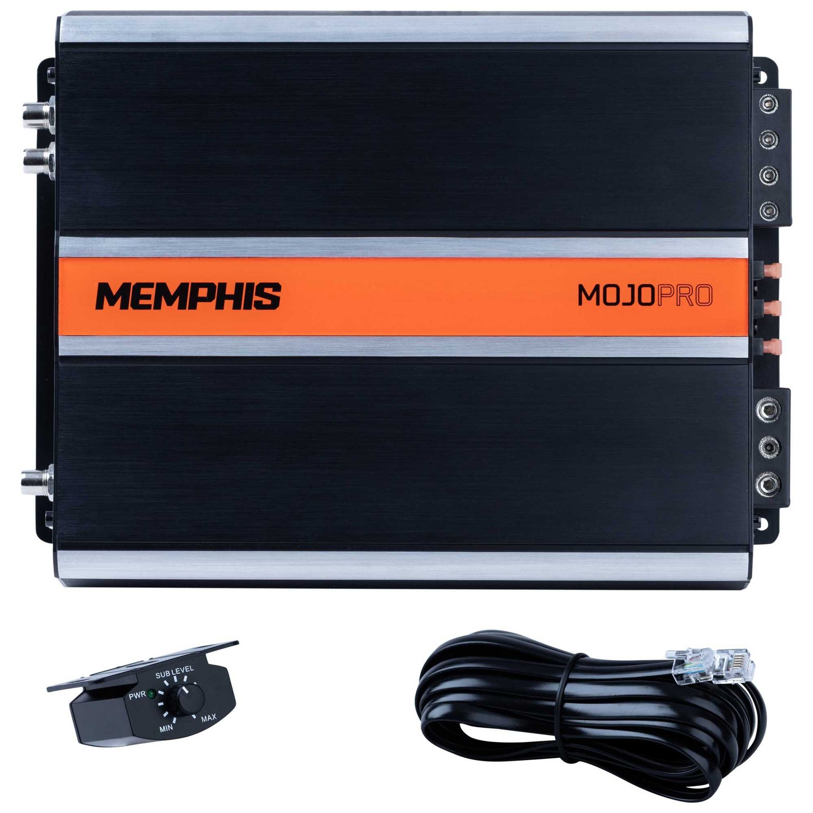 Memphis Audio MJP1000.1 Monoblock Subwoofer Amp - 1000W RMS x 1 @ 1-Ohm