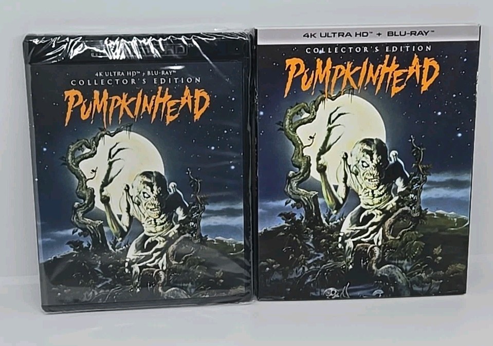 Pumpkinhead (4K Ultra HD + Blu-ray, 2023, Collector's Edition) w/ Slipcover READ