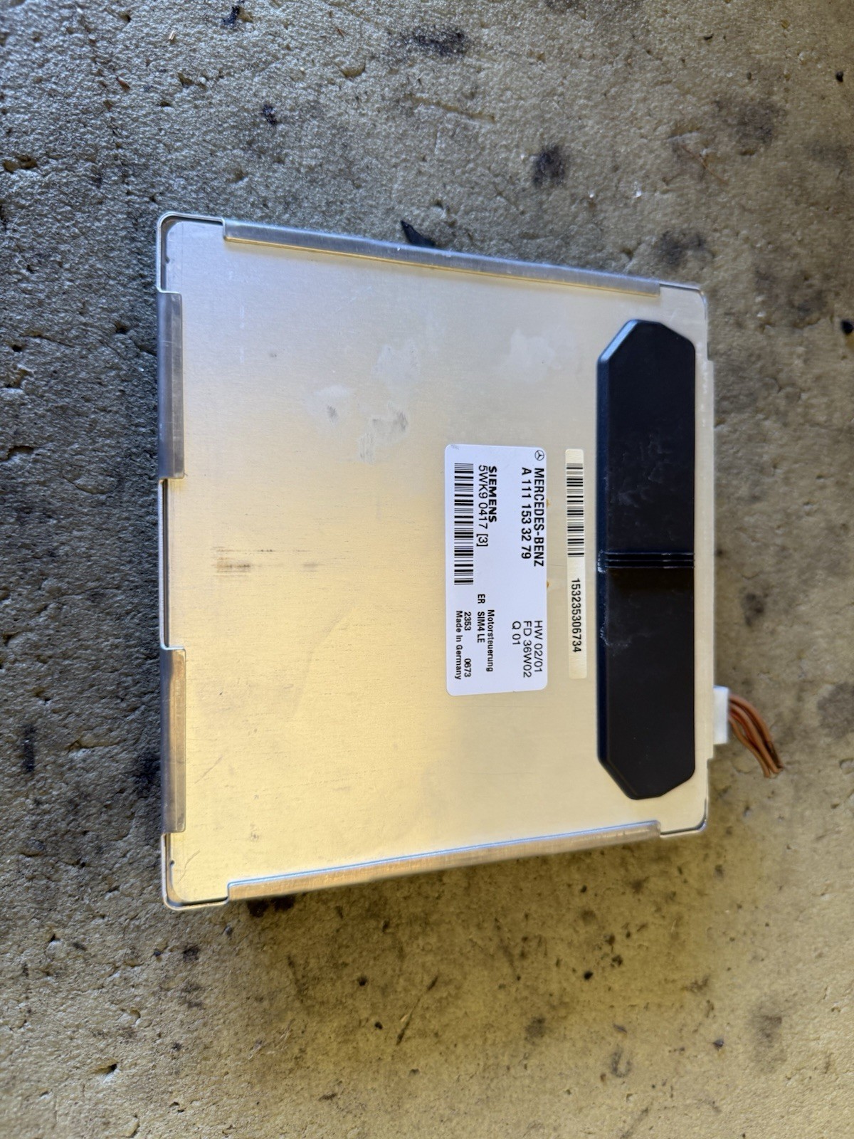 98-04 Mercedes R170 SLK230 ECU ECM Engine Control Module Unit A1111533279 Oem 