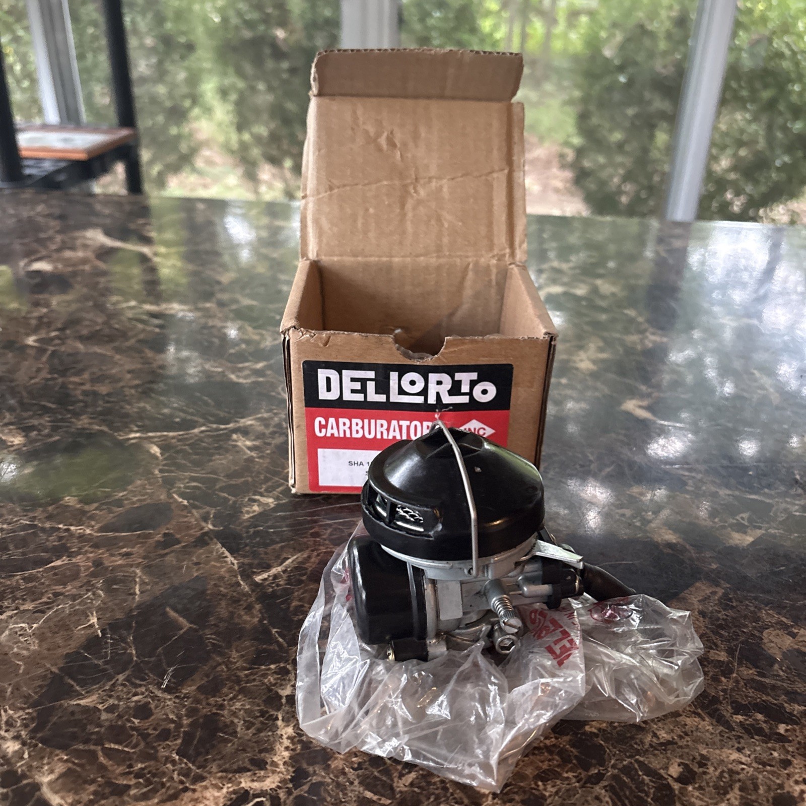 Genuine Dellorto 15mm SHA lever choke carburetor 15.15 Tomos Puch Minarelli NOB Genuine Dellorto 15mm SHA lever choke carburetor 15.15 Tomos Puch Minarelli NOB