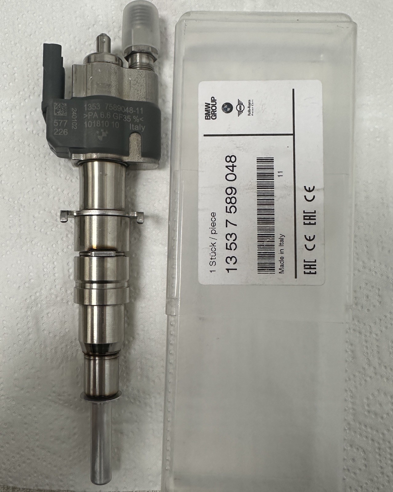 13537589048-11 Fuel Injectors Injectors VDO N53/N43 BMW Petrol 10181010 