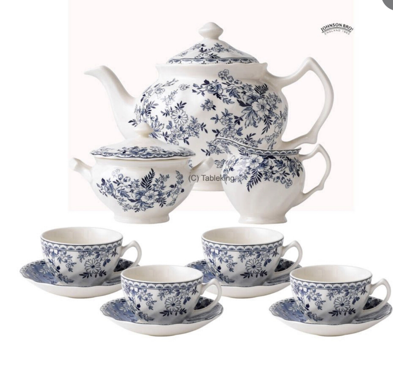 Johnson Brothers DevonCottage DinnerwareSet:Plate,Bowl,Mug,Teacup,Saucer Options