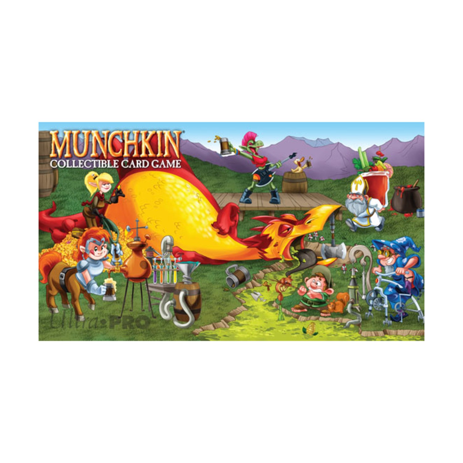 Ultra Pro Card Protection Munchkin Day of Wreckoning Special Event Playmat EX+