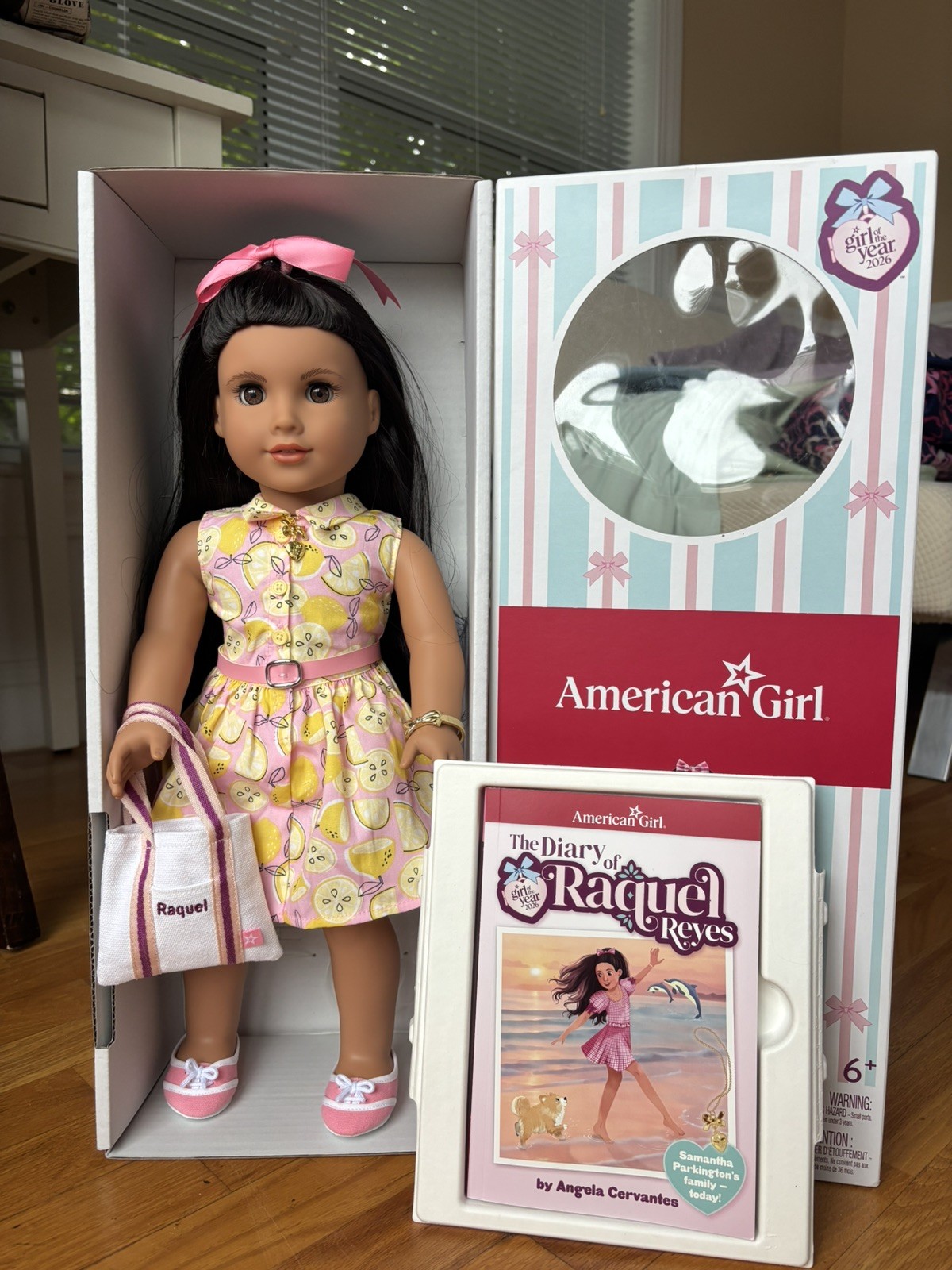 American Girl Raquel Reyes Girl of the Year 2026 Doll + Box Book Accessories American Girl Raquel Reyes Girl of the Year 2026 Doll + Box Book Accessories