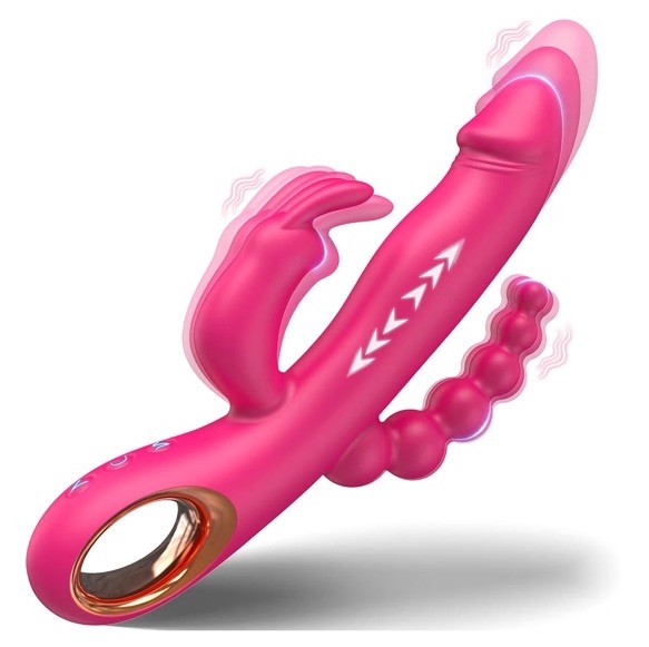 Consolador de empuje juguetes sexuales para mujeres, con cuentas anales Consolador de empuje juguetes sexuales para mujeres, con cuentas anales