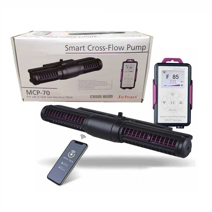 Jebao MCP-70  90 120 150 180 WIFI Cross Flow Pump Wavemaker with  Controller