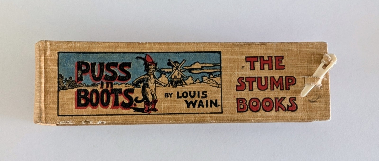 RARE ~ ANTIQUE 1904 PUSS IN BOOTS by LOUIS WAIN: The Stump Books for Children #3