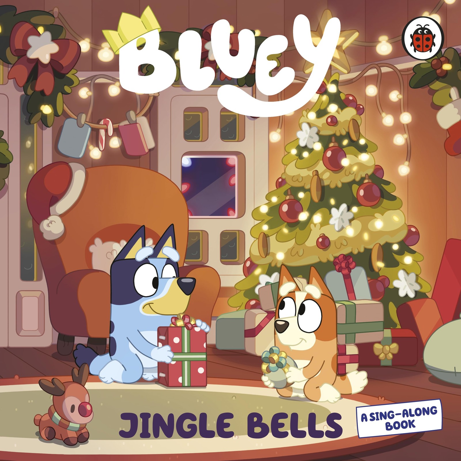 Bluey: Jingle Bells by Bluey  New 9780241765739 Fast =-